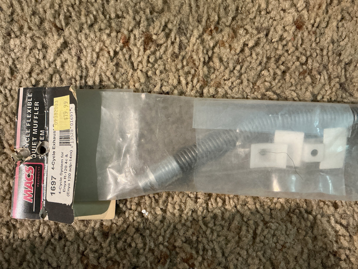 MACS 4 CYCLE EXHAUST QUIET MUFFLER SYSTEM 1697