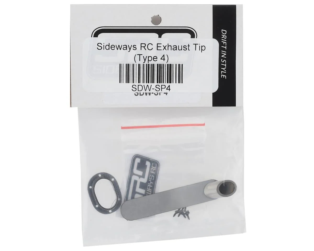 SDW-SP4 Sideways RC Exhaust Tip