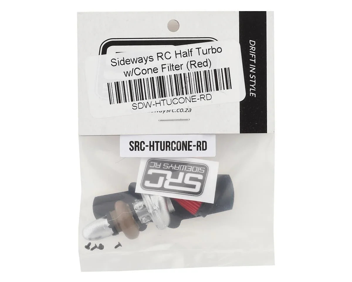 SDW-HTURCONE-GR Sideways RC Scale Drift Half Turbo w/Cone Filter (Green)