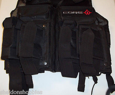 CORE TACTICAL VEST-BLACK #555570