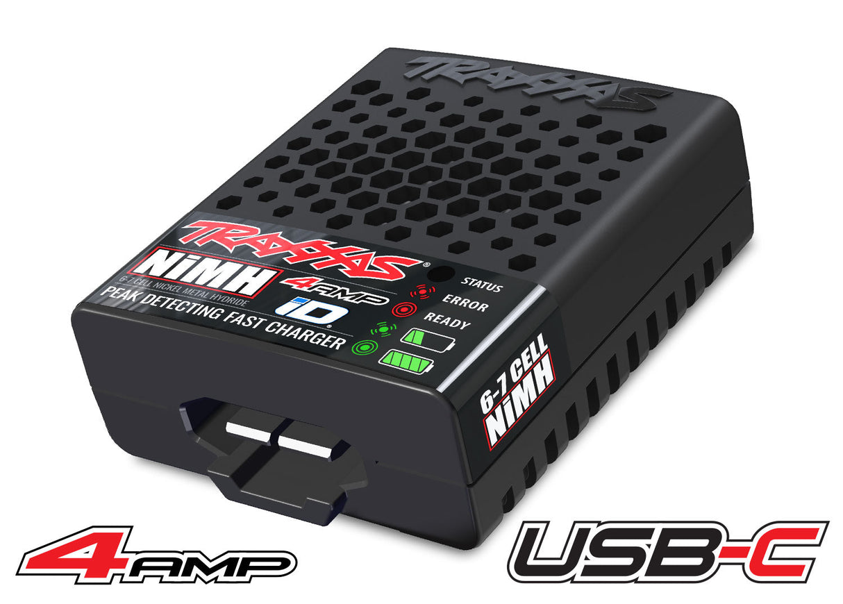 4-Amp USB-C Charging Innovation with Traxxas iD® Technology - 2982