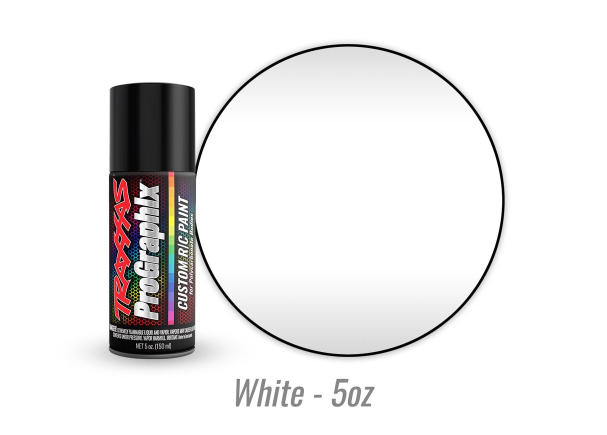 Traxxas White ProGraphix Spray Paint (5 oz)