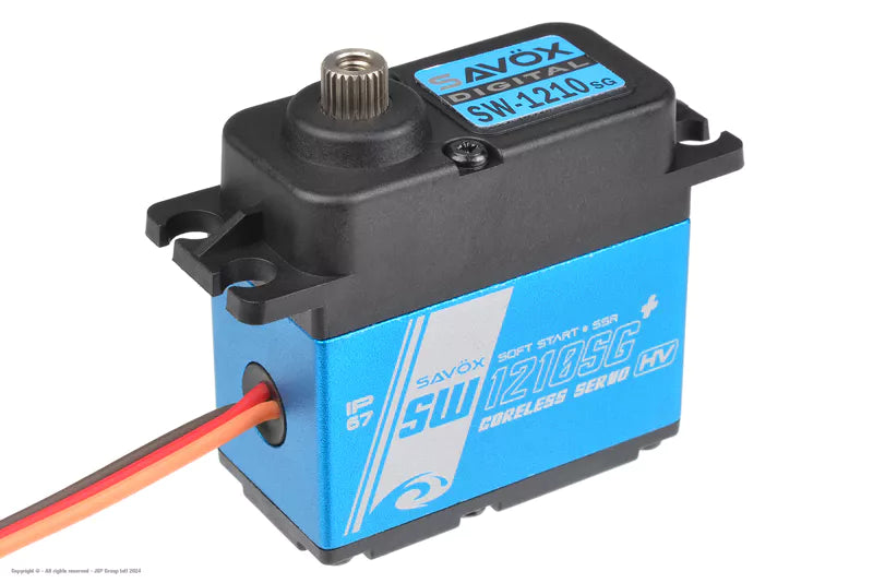Savox SW-1210SG+ Digital Coreless Waterproof Servo – Steel Gears