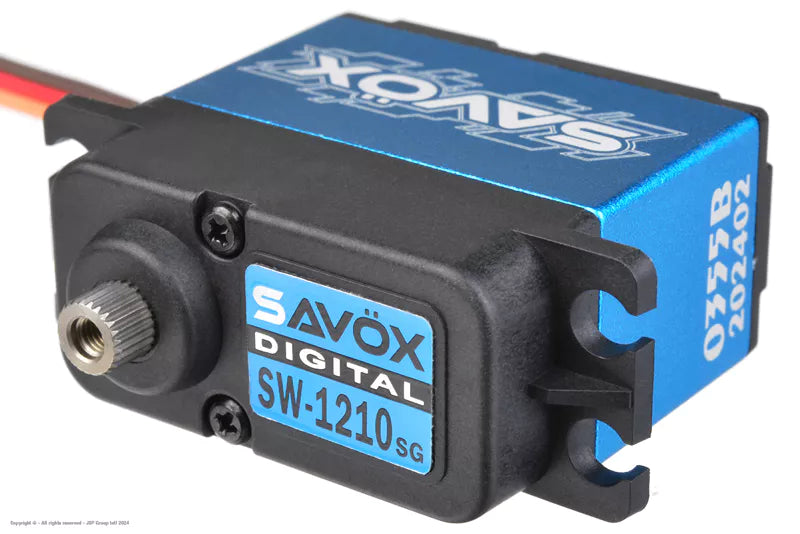 Savox SW-1210SG+ Digital Coreless Waterproof Servo – Steel Gears