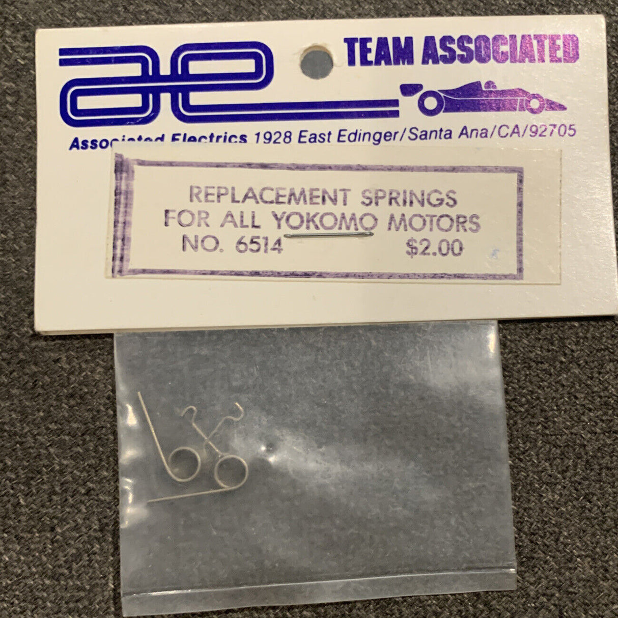 Team associated 6514 replacement springs for all yokomo motors