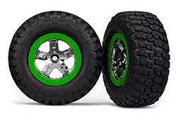 T&W SCT CHRM,GRN/BFG MT TIRE - 6876