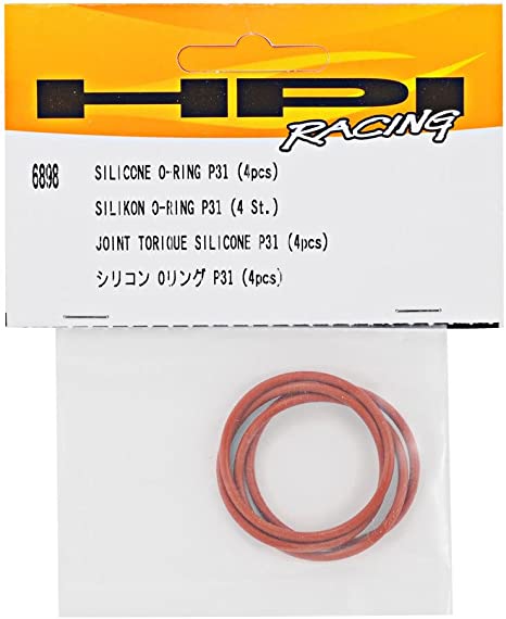 HPI Racing # 6898 Silicone O-Ring P31 (4pcs)