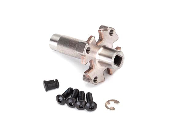 Spool/ differential housing plug/ e-clip/ 2.5x8mm BCS (with threadlock) (4) - 8297