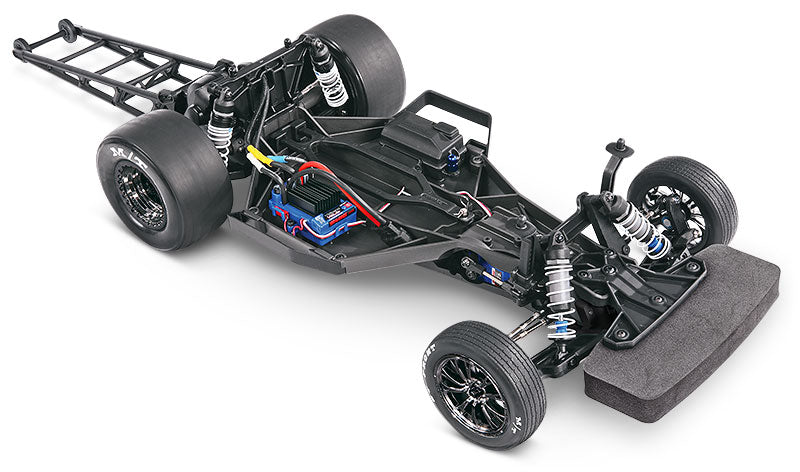 Traxxass BLK - Drag Slash Mustang - Tra94046-4