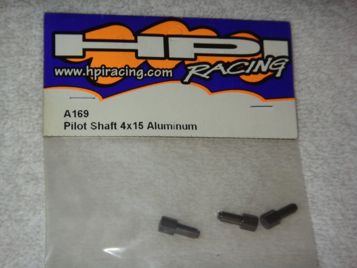 HPI RACING A169 PILOT SHAFT 4X15 ALUMINUM