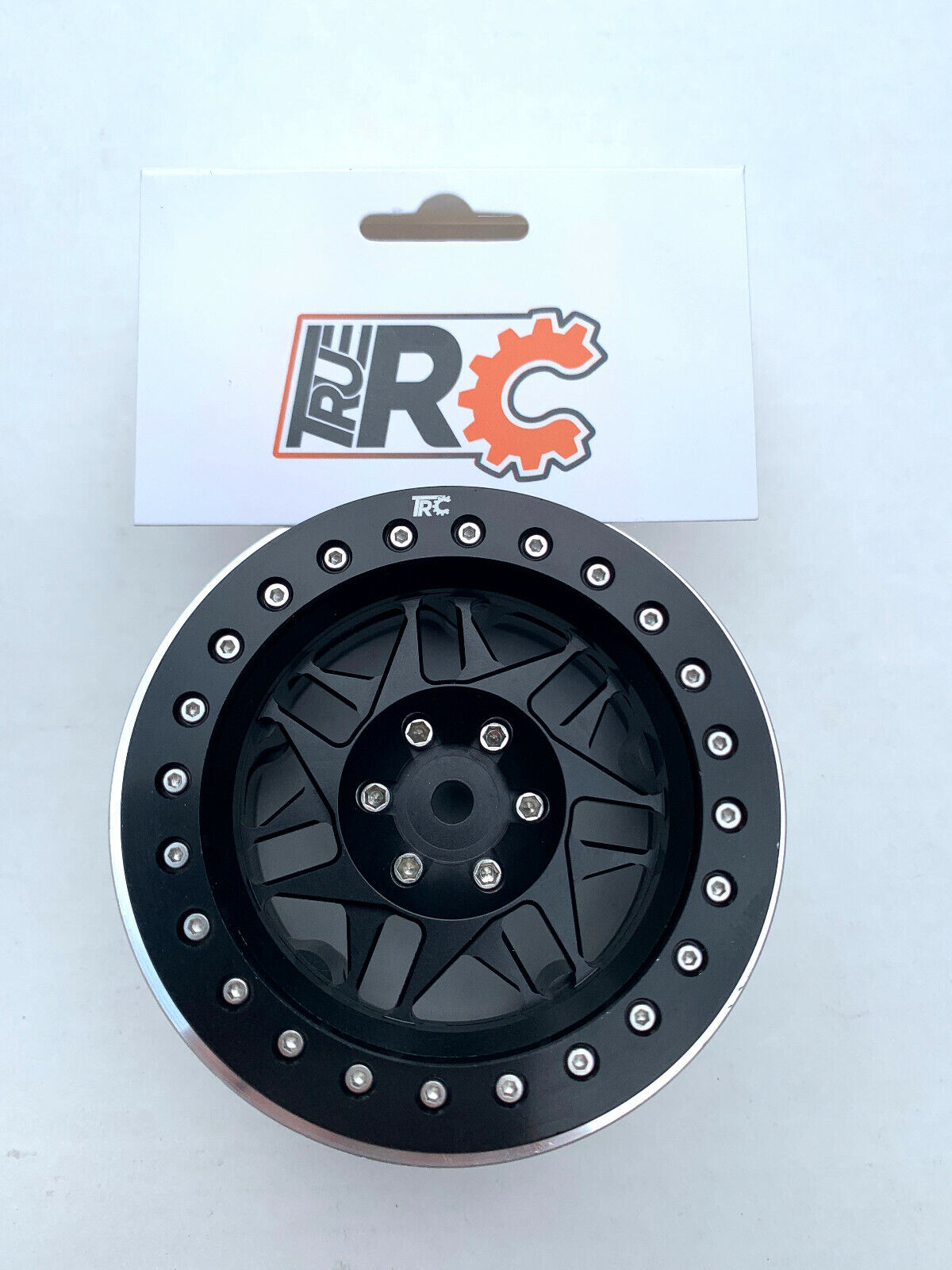 Axial SCX6 2.9” Black Aluminum Wheels 2 each - TRC-106