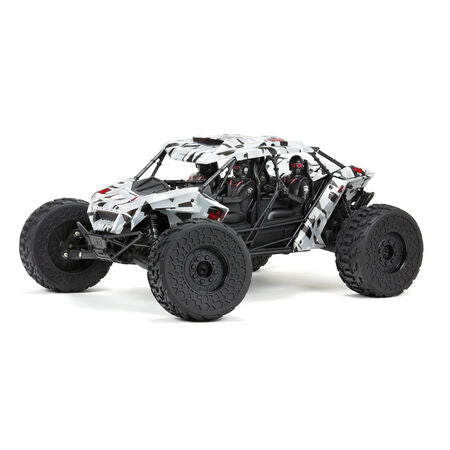 1/7 FIRETEAM 6S 4WD BLX Speed Assault Vehicle RTR, White - ARA7618T2