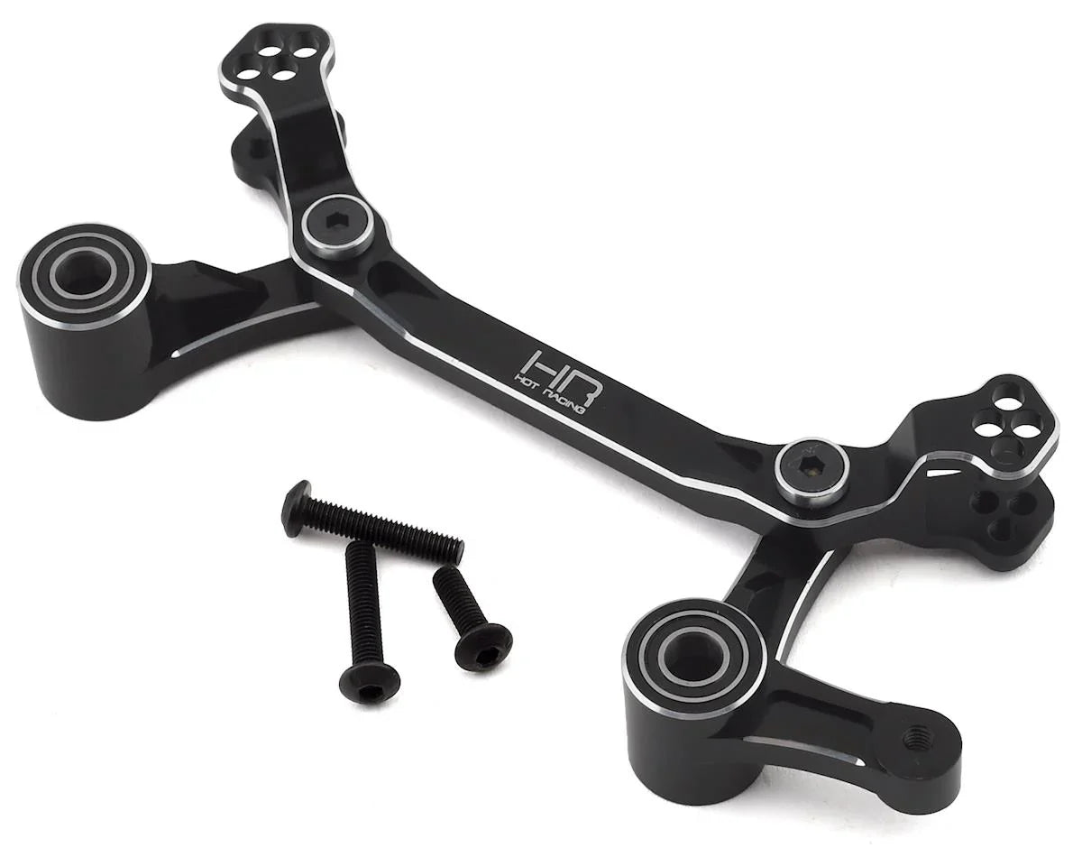 Hot Racing Arrma 4x4 Aluminum Bearing Steering Bellcrank Black - HRAATF4801