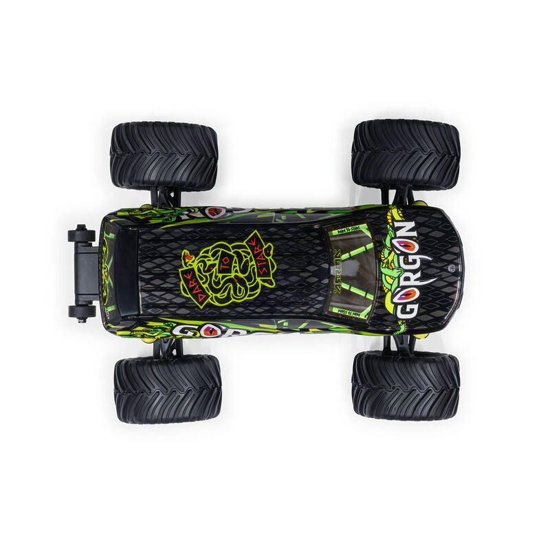 1/16 GORGON GROM 4X4 RTR Brushed Monster Truck (Battery & Charger Included), Yellow