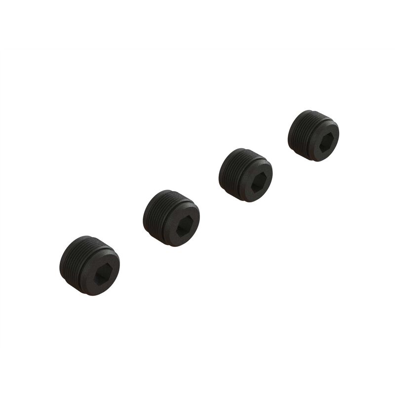 Hub Nut, Red