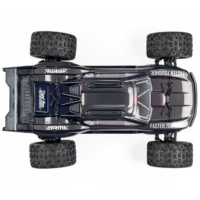 Vorteks 4X2 Booat Mega 550 Brushed Stadium Truck RTR with Battery & Charger - ARA4105SV4T2