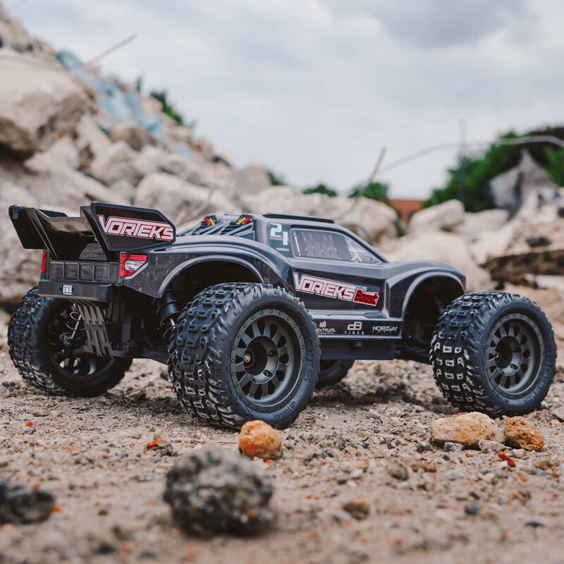 Vorteks 4X2 Booat Mega 550 Brushed Stadium Truck RTR with Battery & Charger - ARA4105SV4T2