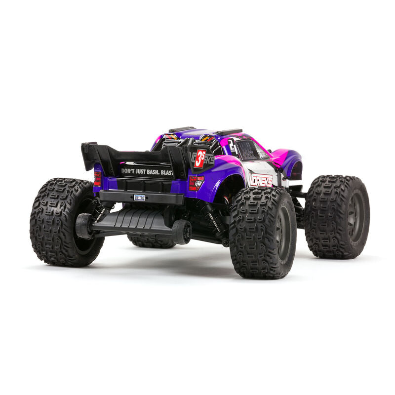 1/10 VORTEKS 4WD 3S BLX Stadium Truck RTR Purple