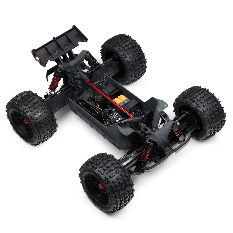 1/10 OUTCAST 4S 4X4 RTR Brushless Stunt Truck, Gun Metal
