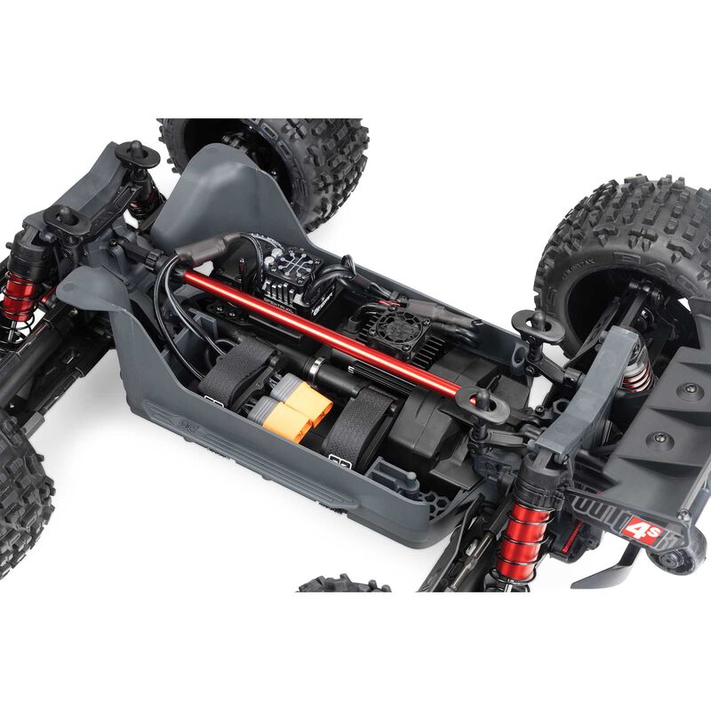 1/10 OUTCAST 4S 4X4 RTR Brushless Stunt Truck, Gun Metal