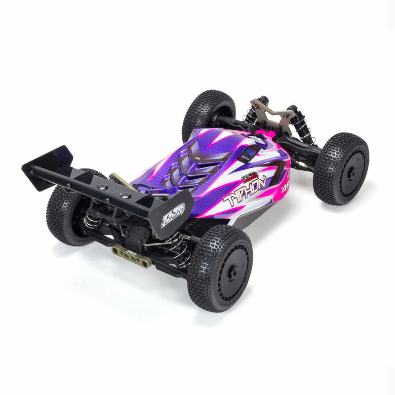 1/8 TLR Tuned TYPHON 4X4 Roller Buggy - Pink/Purple - ARA8306