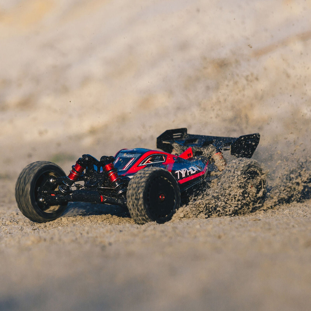 1/8 Typhon 6S V5 4WD BLX Buggy with Spektrum Firma RTR, Black - ARA8606V5