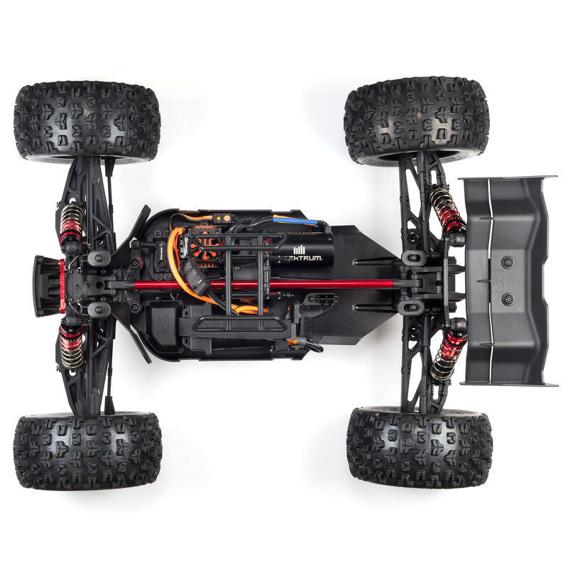1/8 KRATON 6S V5 4WD BLX Speed Monster Truck with Spektrum Firma RTR, Red - ARA8608V5T1