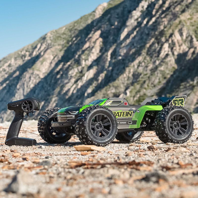 1/8 KRATON 4X4 6S BLX Brushless V6 Speed Truck RTR (Green/Black)