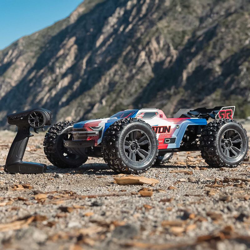 1/8 KRATON 4X4 6S BLX BRUSHLESS V6 SPEED TRUCK RTR (Blue/Red)