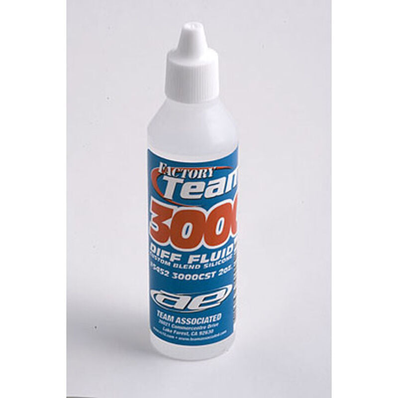Factory Team Silicone Diff Fluid, 3000 cSt 2oz - ASC5452