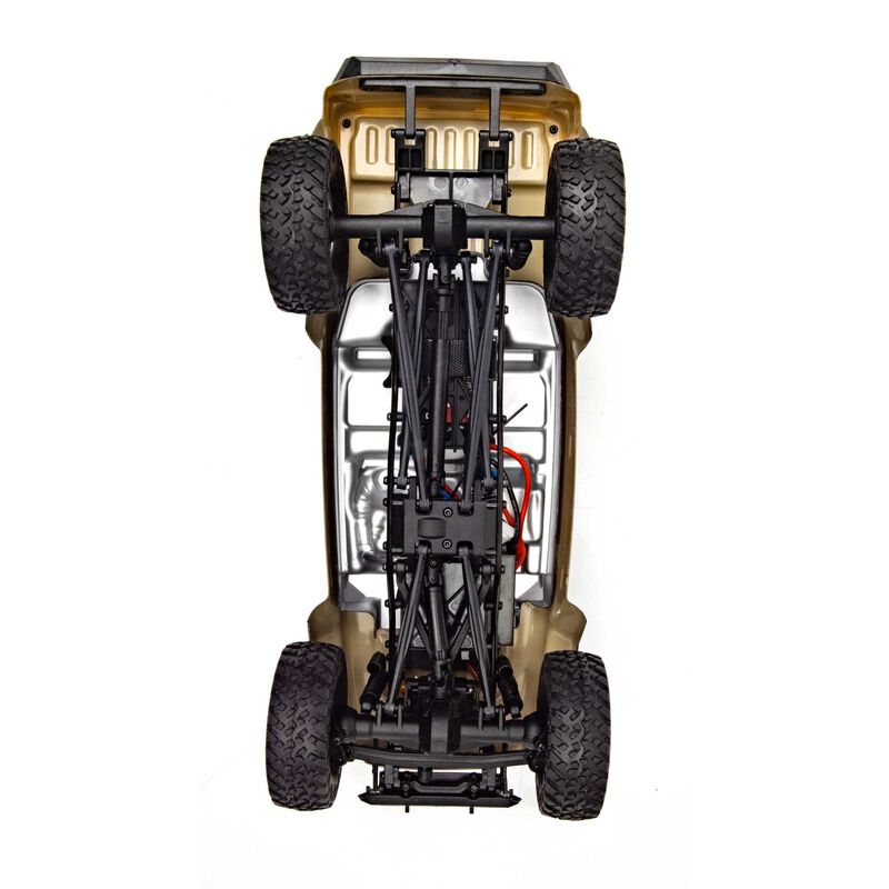 1/24 SCX24 Jeep JT Gladiator 4WD Rock Crawler Brushed RTR, Beige - AXI00005T1