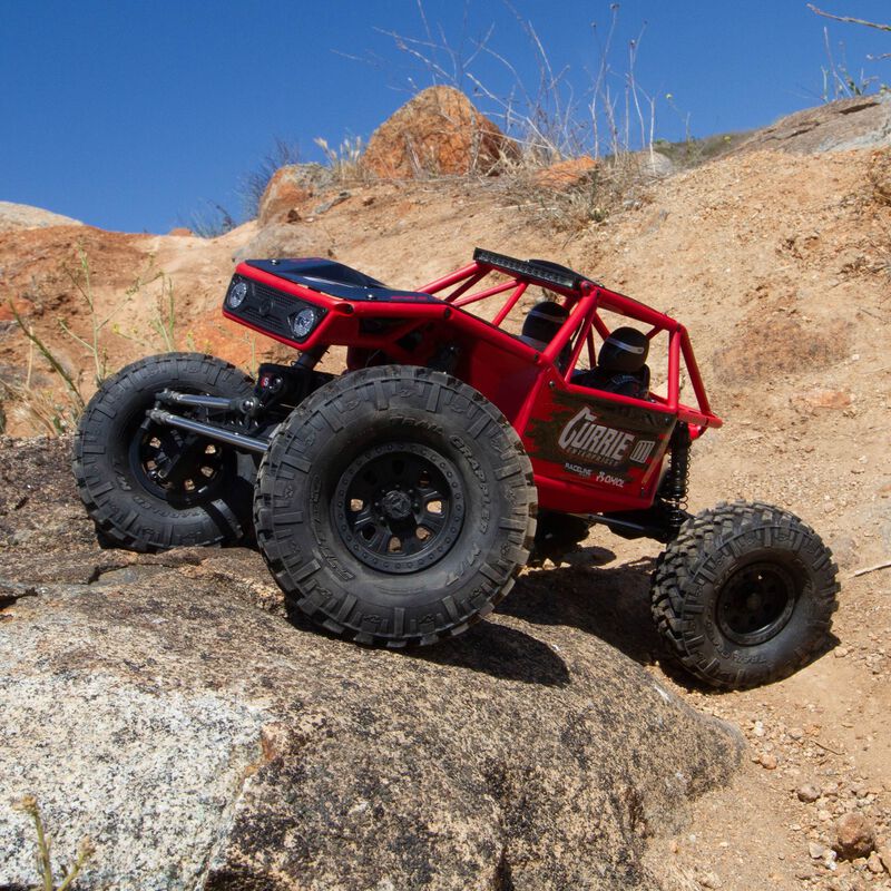 Axial 1/10 Capra 1.9 4WS 4X4 Unlimited Trail Buggy RTR, Red - AXI03022BT1