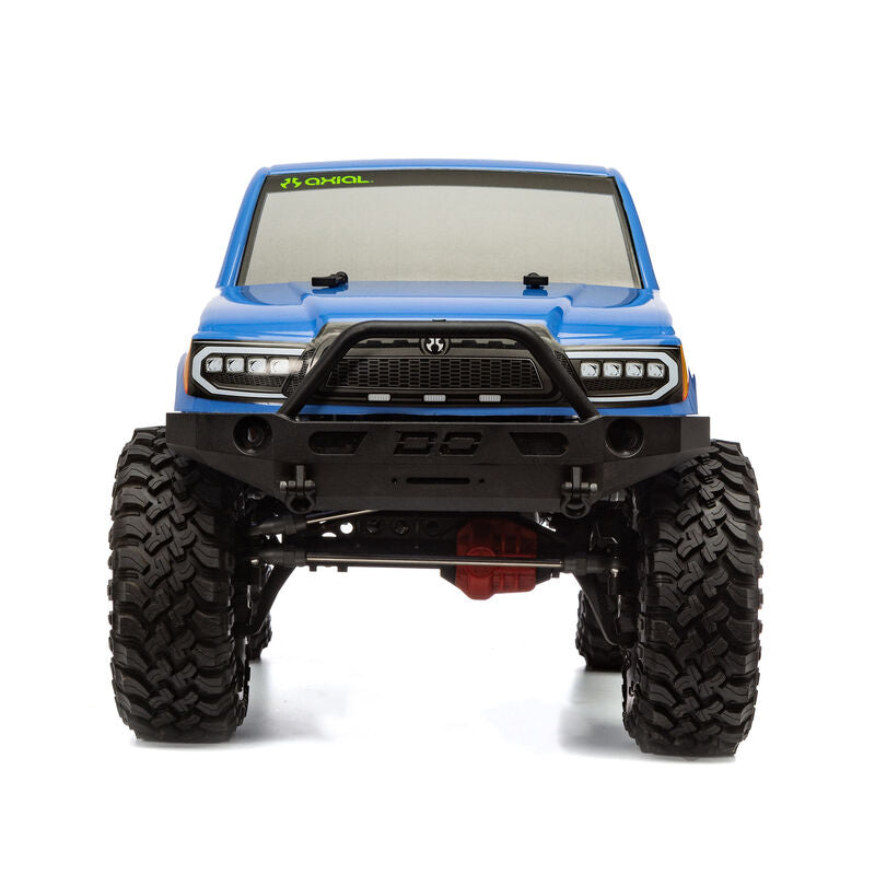 1/10 SCX10 III Base Camp 4WD Rock Crawler Brushed RTR, Blue - AXI03027T1