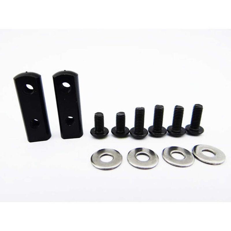 90 Degree Universal Servo Mount - Black