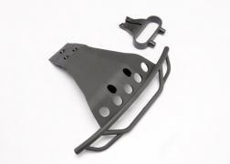 Bumper, front/ bumper mount, front (black)