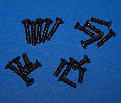 KYOSHO FLAT HEAD SCREW (M2 6X8, 10, 12, 14) (20 PCS) #KYO1118