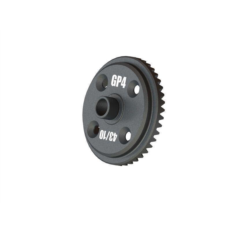 Main Diff Gear, 43T Spiral GP4 5mm: EXB