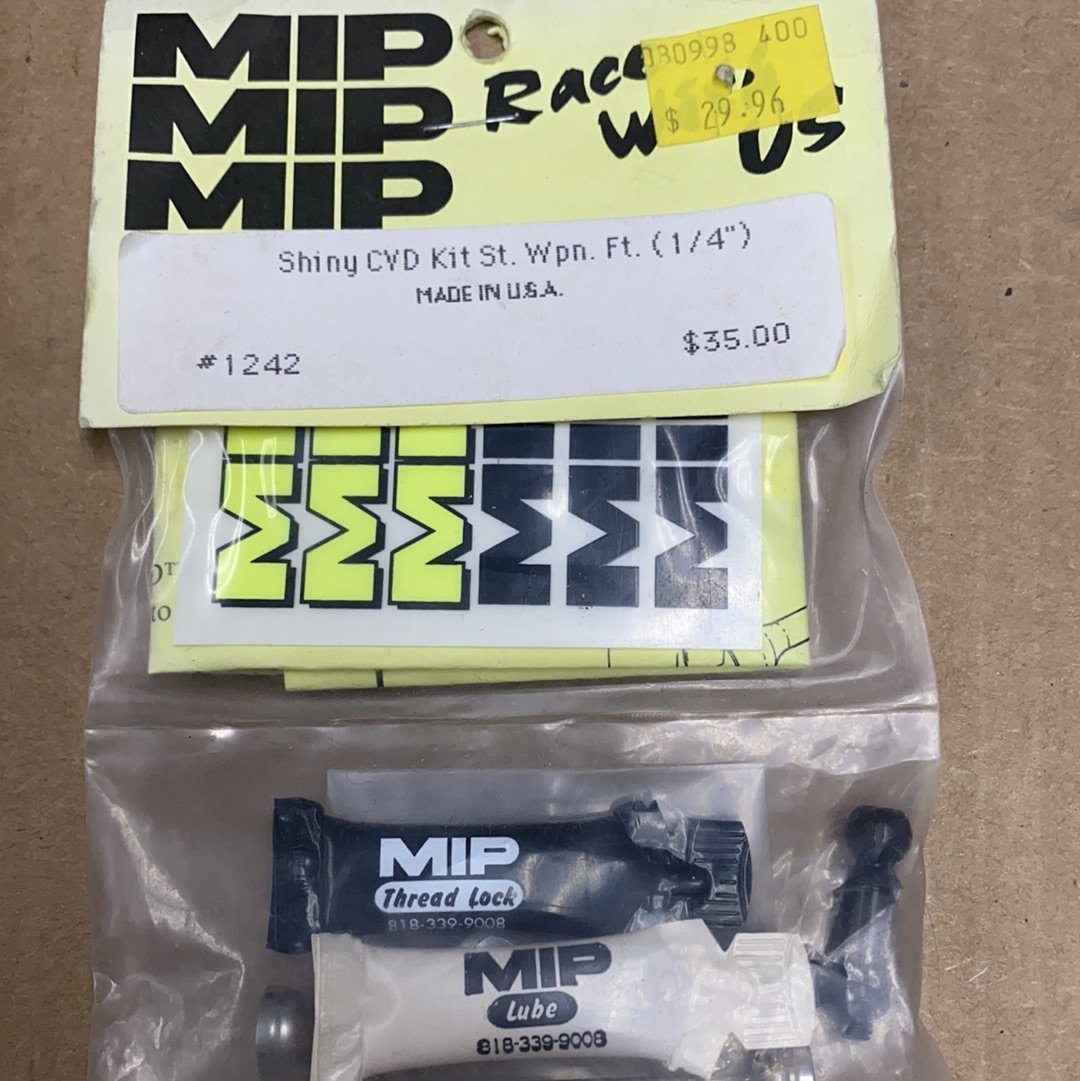 MIP 1242 SHINY CVD KIT Street Weapon Front 1/4 axel