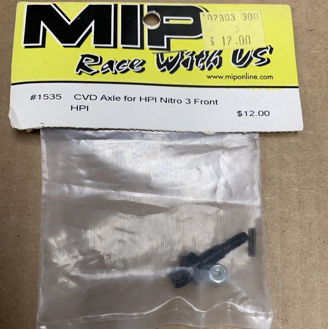 MIP 1535 CVD AXLE FOR HPI NITRO 3 FRONT