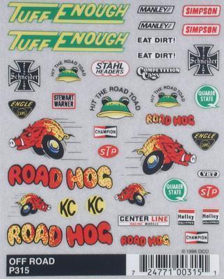 P315 Off-Road Dry Transfer Decals