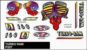 P327 Turbo Ram Stick-On Decal