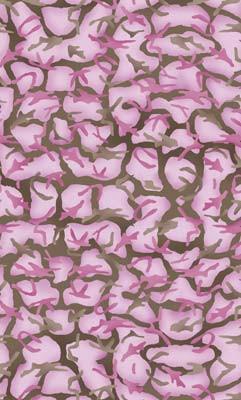 P3985 Pink Camo Custom Body Skin