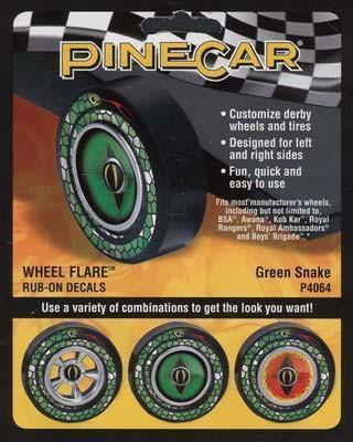 P4064 Green Snake Wheel Flare 4x2-1/2