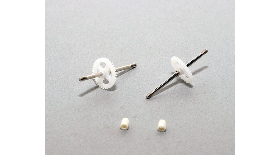 Prop Shaft with Gear (2): UMX 4Site by E-flite