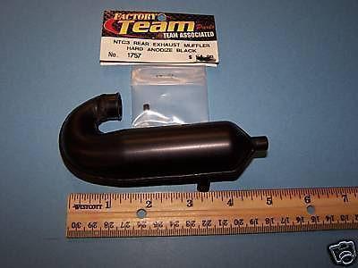 TEAM ASSOCIATED (NTC3 TOURING CAR) REAR EXHAUST MUFFLER ANODIZE #1757