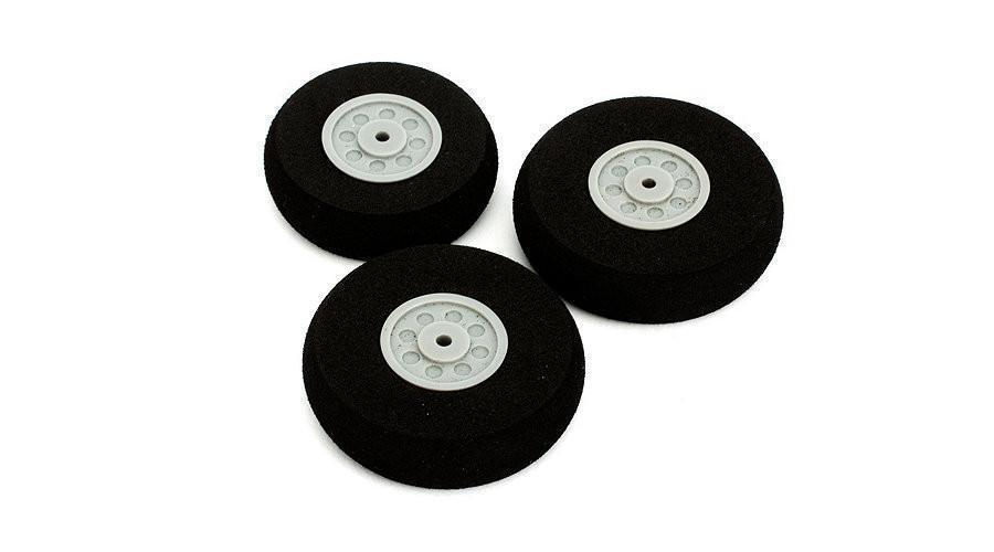 Wheel Set:Cessna 150 Aerobat 250 (2)40mm,(1)35mm by E-flite