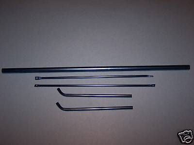 EVO FLIGHT ALUMINUM PARTS SET BLUE SHOGUN400 EVH165174