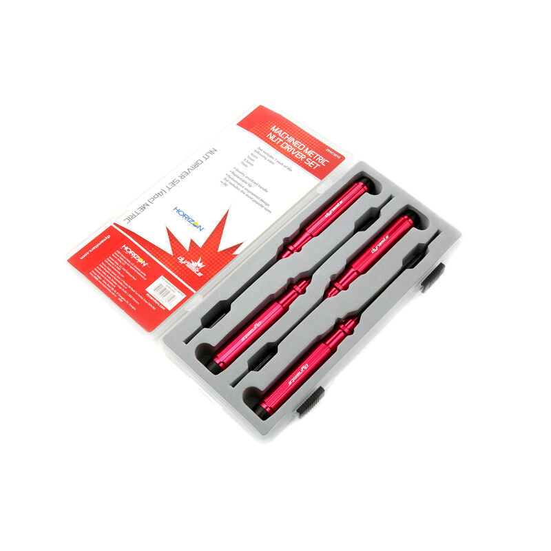 Machined Nut Driver Set (4 pc), Metric - DYNT2010