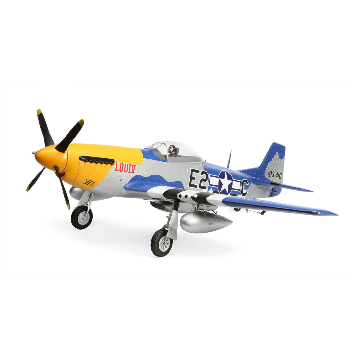 P-51D Mustang 1.5m BNF Basic Combo - EFL01250C
