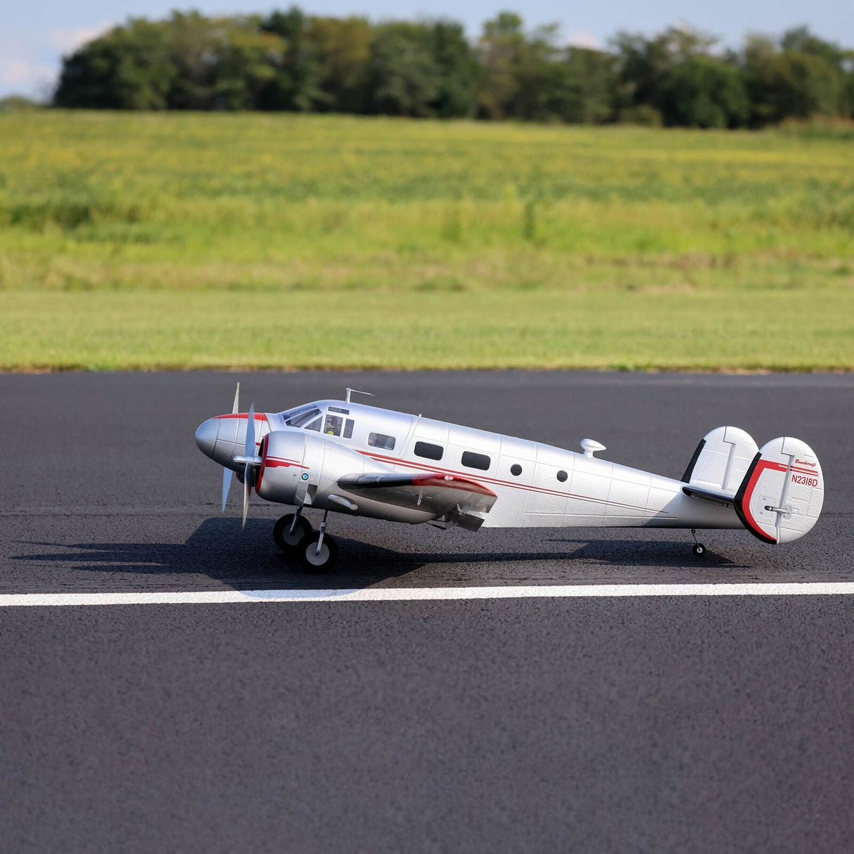 Beechcraft D18 1.5m BNF Basic - EFL106250